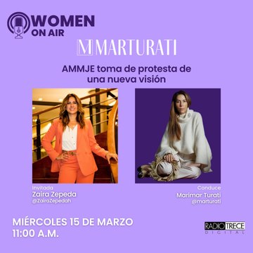 Pláticas con la Turati: AMMJE toma de protesta de una nueva visión