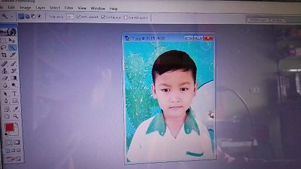 Cara mengganti background foto menjadi biru atau merah di hp 2023