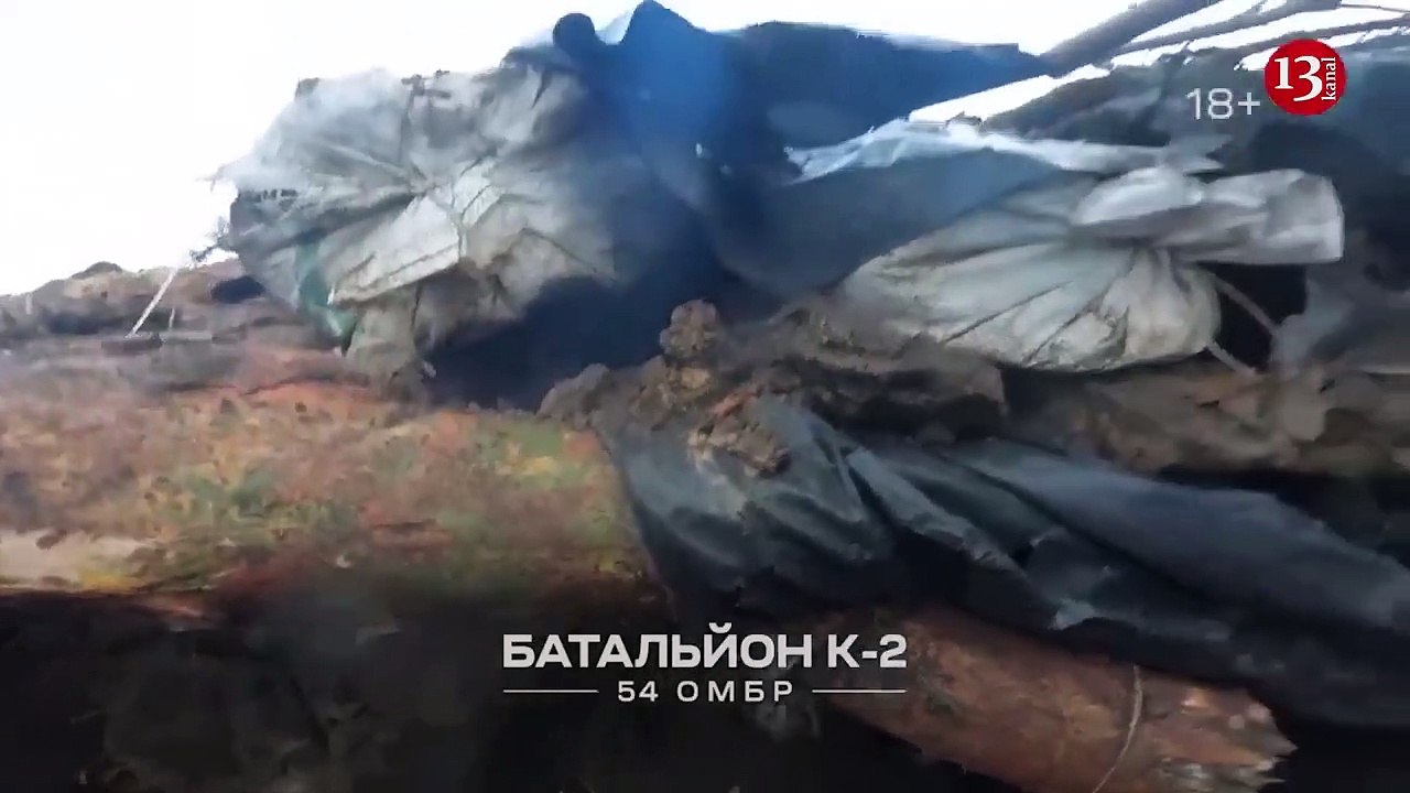 Ukrainian troops attack Russian trench identified by a drone - _No one survived