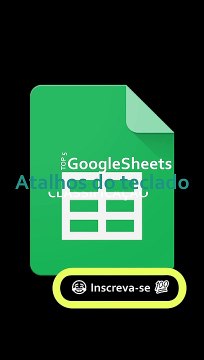 Google Sheets Top 5 Atalhos do teclado Ver.3 #GoogleSheets