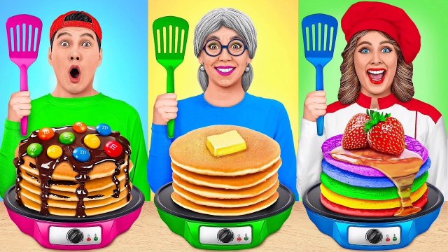Me Vs Grandma Cooking Challenge, Kitchen Gadget and Parenting Hacks