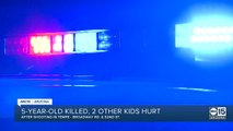 Five-year-old dead, two other kids hurt after shooting near 52nd Street and Broadway Road
