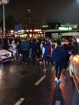 İstanbul'da asker uğurlamasında kavga
