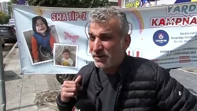 SMA hastası bebek için toplanan parayı saniyeler içinde çaldılar!