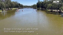 The Bridge to Bridge at the 2023 Forbes Dragon Boat invitational regatta