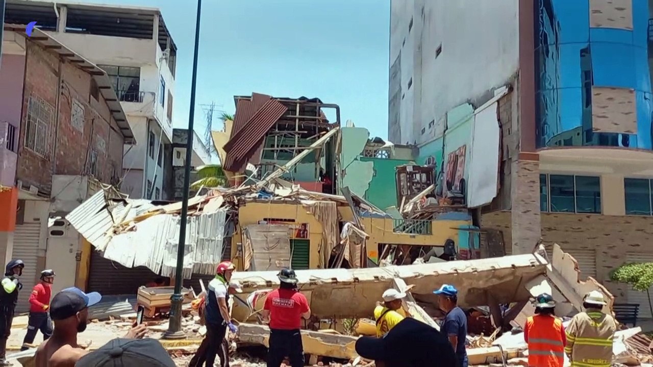 Mindestens 14 Tote bei Erdbeben in Ecuador und Peru