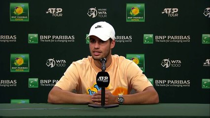 ATP - Indian Wells 2023 - Carlos Alcaraz : "I know if I win tomorrow I’m gonna become the No. 1. Well, I will try not to think about that, just to, as I said, just to think about the things that I have to do, you know"