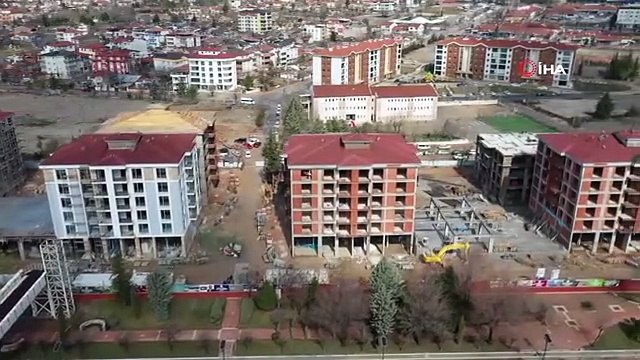 Kentsel dönüşüm örneği gösteren Elazığ'da konutlar hızla yükseliyor