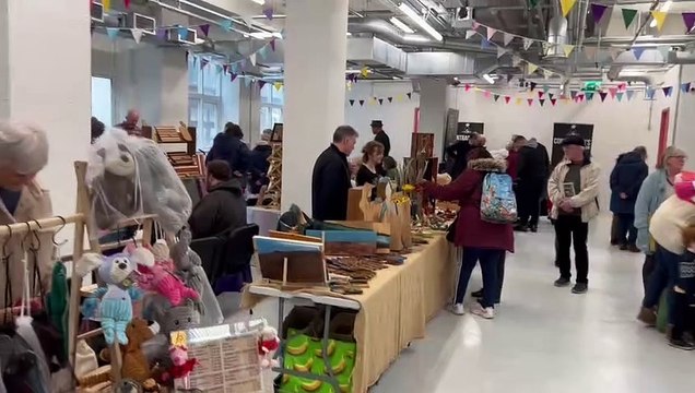 Food, Drink and Craft fair at The Observer Building in Hastings, East Sussex