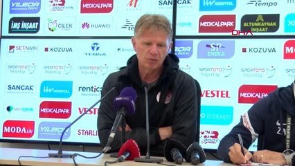 SPOR Adana Demirspor ? Antalyaspor maçının ardından