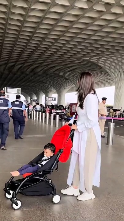 Kajal Aggarwal With Her Baby Latest Video