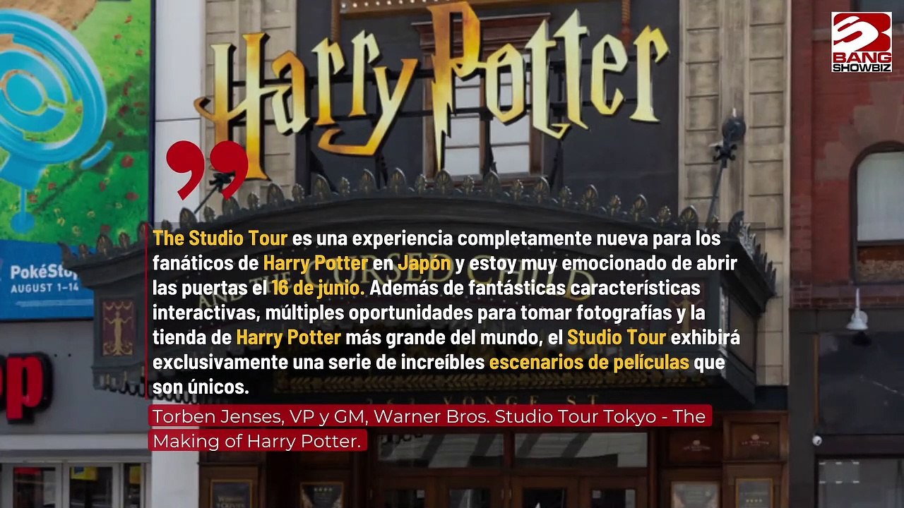 Warner Bros. Studio Tokyo - The Making of Harry Potter abrirá en junio