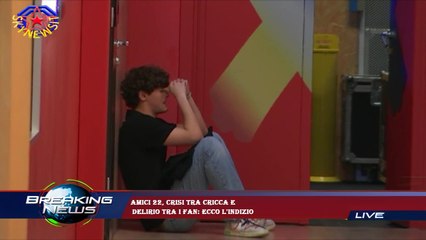 Amici 22, crisi tra Cricca e  Delirio tra i fan: ecco l'indizio