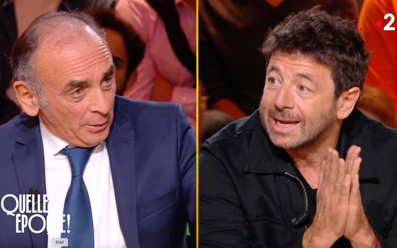 Échanges musclés entre Patrick Bruel et Eric Zemmour dans Quelle époque! sur France 2