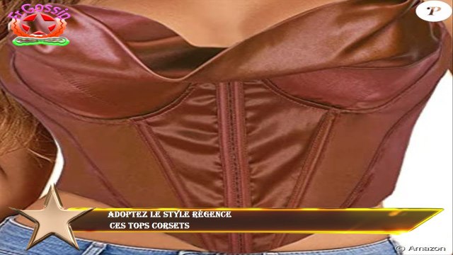 Adoptez le style Régence ces tops corsets