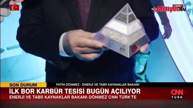 Türkiye'nin ilk bor karbür tesisi açılıyor! Bakan Dönmez: En az çelik kadar dayanıklı, 4'te 1 daha hafif