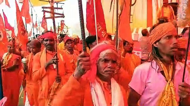 श्रीराम के जयकारों से गूंज उठा रायपुर, चार दिशाओं से निकाली गई शोभायात्रा, देखें Video