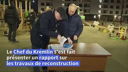 Ukraine: Poutine à Marioupol dévastée, première visite en zone conquise