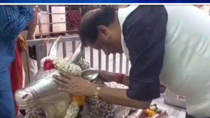 महाकाल दर्शन करने पहुंचे बीजेपी के कद्दावर नेता जयभान सिंह पवैया