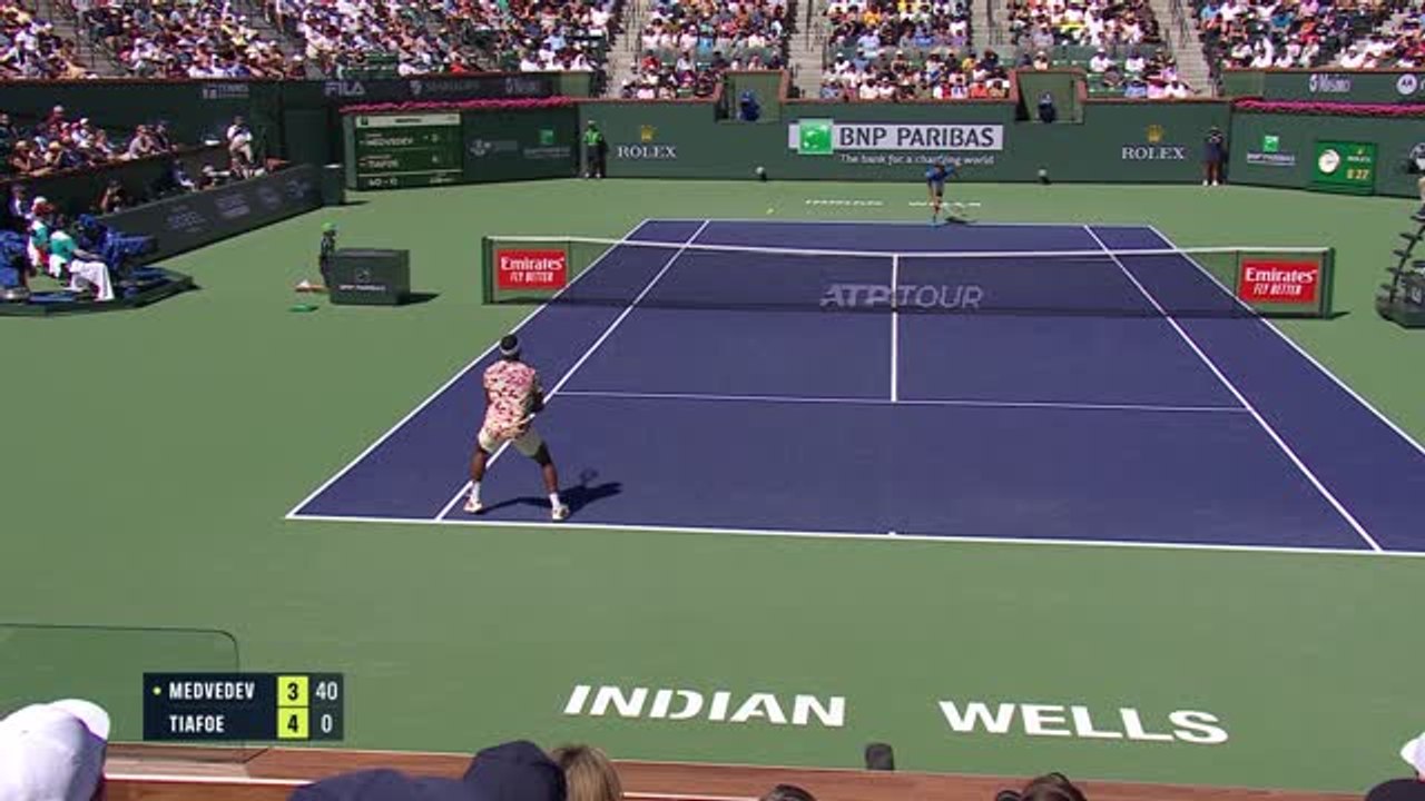 Highlights: Medwedew erkämpft sich Finaleinzug