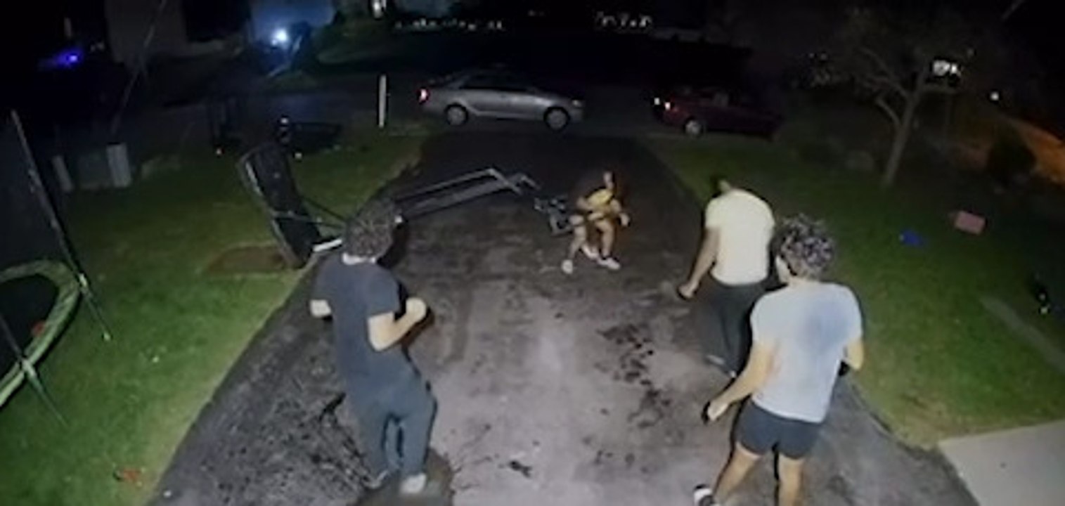 Basketball Hoop Falls on Top of Kid Playing With Friends video Dailymotion