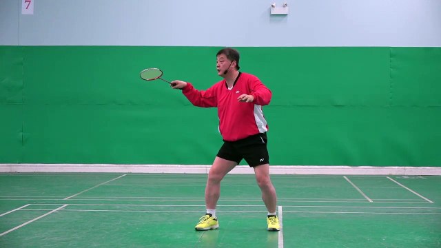 Coaching Badminton Forehand Power Drive 2 How To Do Each Step And Hitting Actions