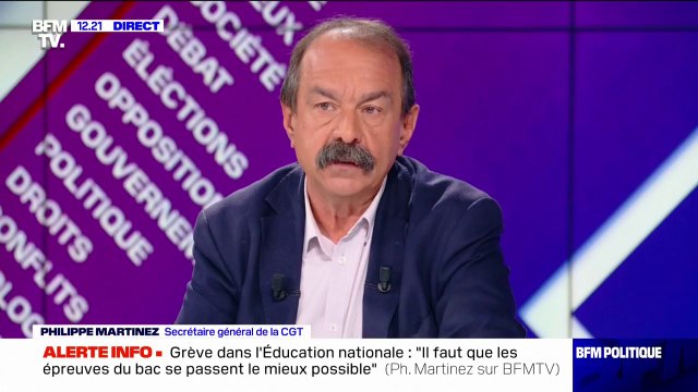 Retraites: pour Philippe Martinez, il faut que la jeunesse se mobilise plus massivement