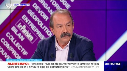 "Plus que jamais": Philippe Martinez encourage les éboueurs à continuer la grève