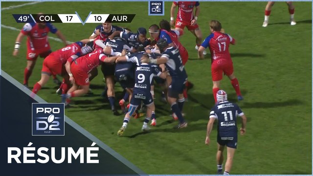 PRO D2 - Résumé Colomiers Rugby-Stade Aurillacois: 38-17 - J24 - Saison 2022/2023