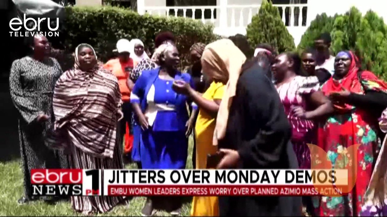 Embu Women Leaders Express Worry Over Planned Azimio Mass Action.