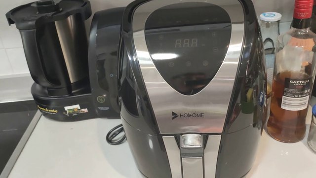 Unboxing y pruebo la freidora de aire Hosome y realizo 2 recetas de cocina con la freidora sin aceite