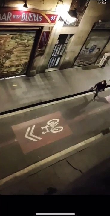Altercado en el Raval