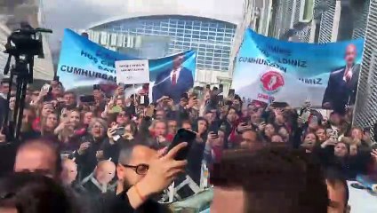 İzmir'de Kemal Kılıçdaroğlu izdihamı