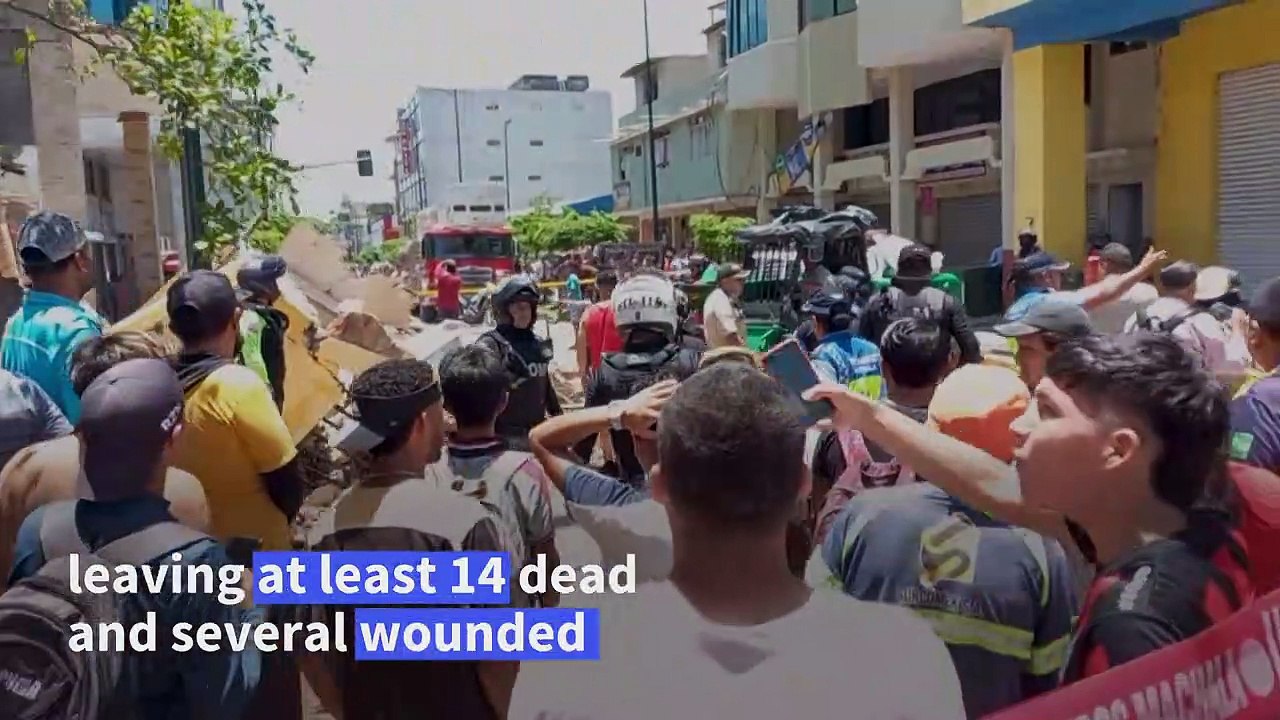 Residents reel as strong quake jolts Ecuador and Peru