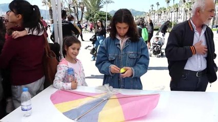 Marmaris Çocuk Şenliği'nin 2. Gününde Gökyüzü Uçurtmalarla Renklendi