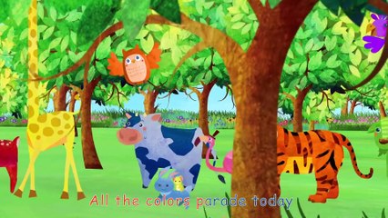 Color Songs Collection ｜ Red, Orange, Yellow, Green, Blue, Purple, Pink