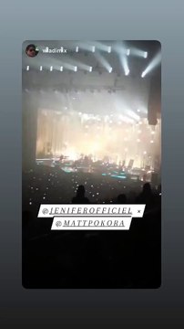 L'artiste français est en ce moment-même à Paris où il a assuré sur scène lors du concert de Jenifer à l'AccorHotels Arena de Bercy M Pokora au concert de Jenifer à l'AccorHotels Arena de Paris