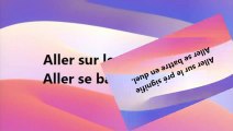 30) Aller sur le pré. Proverbe Français, expression populaire.