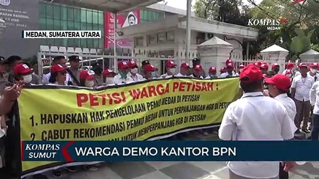 Forum Petisah Bersatu Gelar Unjuk Rasa di Kantor BPN