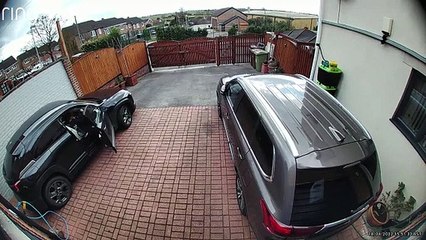 Crashing a Car Right After Getting In