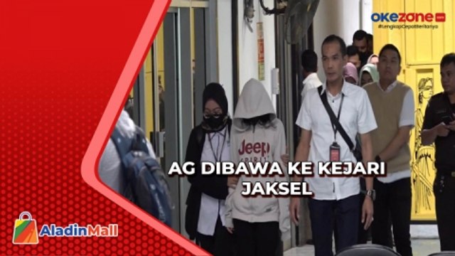 Berkas Dinyatakan Lengkap, AG Dibawa ke Kejari Jakarta Selatan
