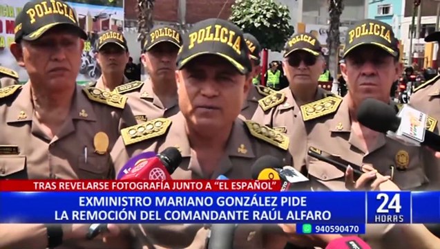 Exministro Mariano González: Gobierno debe designar a un nuevo comandante general de la PNP