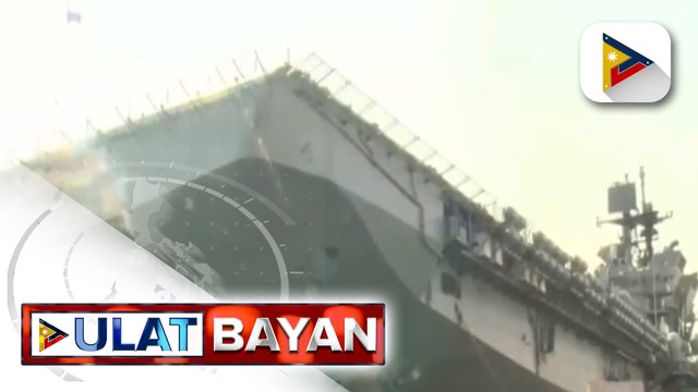 Amphibious assault carrier na USS America, dumaong sa Manila North Harbor para sa port call