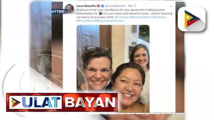 FL Liza Marcos, malugod na tinangap ang mga babaeng ambassador sa Presidential residence