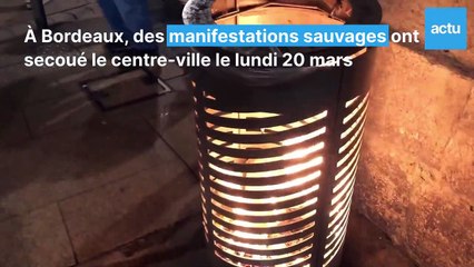 Manifestation du 20 mars à Bordeaux contre la réforme des retraites et le recours au 49.3