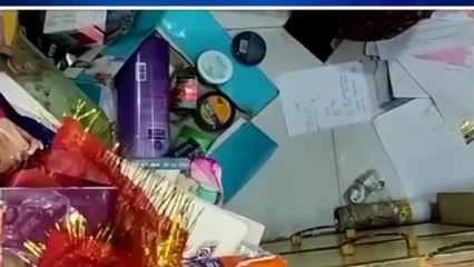 बड़वानी : दुकान का ताला तोड़ लाखों रुपये ले उड़े चोर