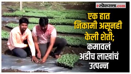 Descargar video: ७० दिवसांमध्ये अडीच लाखांचं उत्पन्न; शेतकऱ्याच्या कामगिरीचं होतंय कौतुक | Amravati