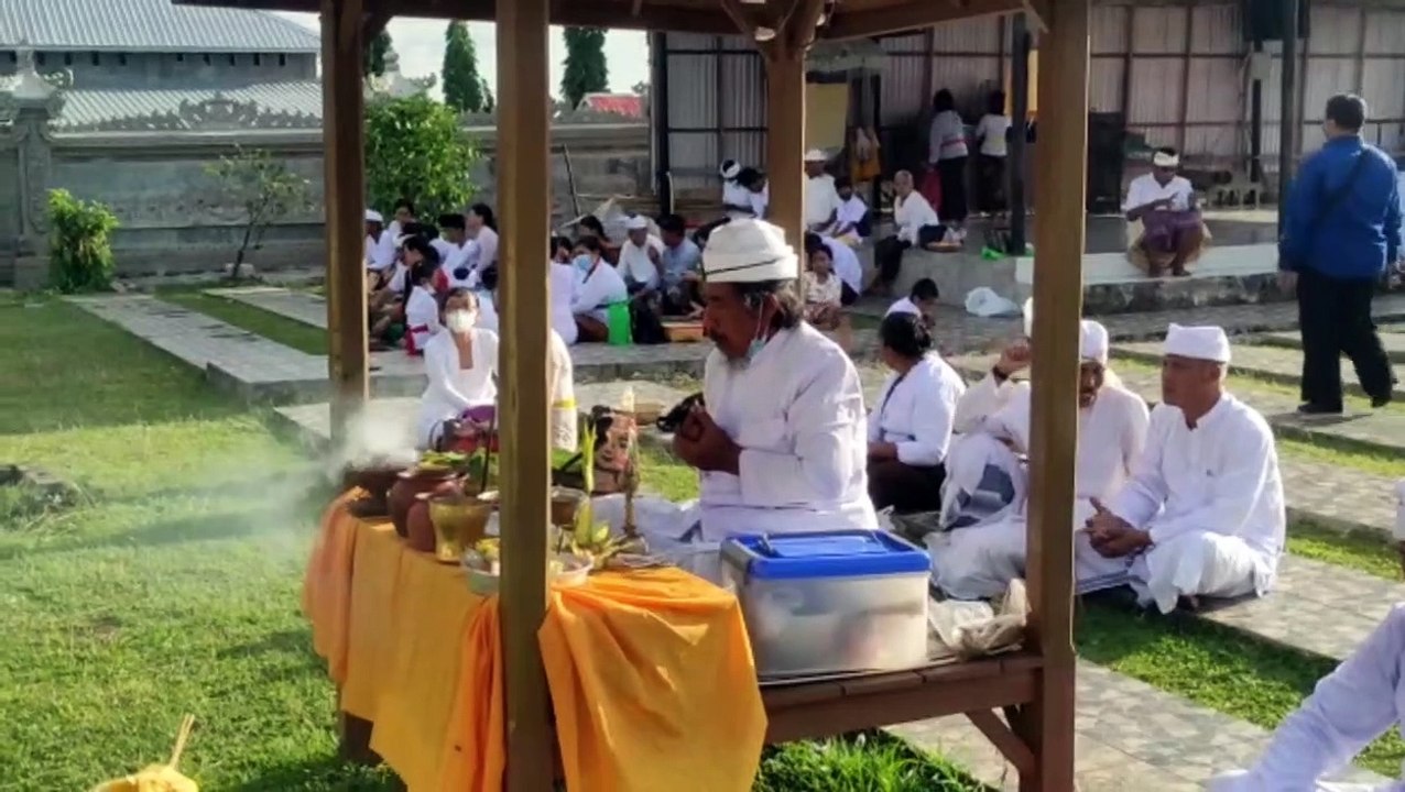 Umat Hindu di Kalsel Rayakan Hari Suci Nyepi, M...