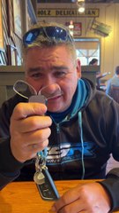 Guy Loves His Keychain Glasses