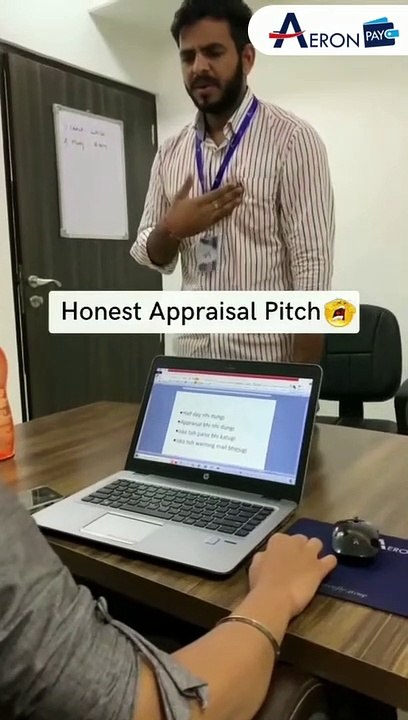 Appraisal Speech by employee #shorts #funnyshorts #office #appraisal #corporate #aeronpay